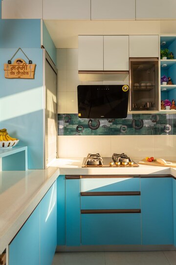 Kitchen in 3 BHK Apartment at Seawoods Estate, Seawoods – for Rent