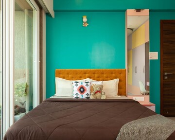 Bedroom in 3 BHK Apartment at Seawoods Estate, Seawoods – for Rent