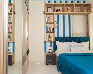 Living Room in 3 BHK Apartment at Seawoods Estate, Seawoods – for Rent