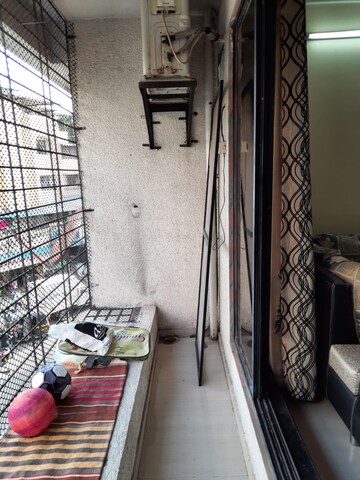Balcony in 2 BHK Apartment at Sunshine Tower Koper khairane, Kopar Khairane – for Rent