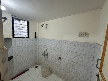 Bathroom in 2 BHK Apartment at Samarth Srushti, Wireless Colony – for Rent