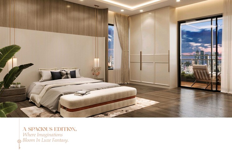 Bedroom, savya-the-edition 3.5 Bedroom 3555 Sq.Ft. Apartment In Khanammet Hyderabad 9088370
