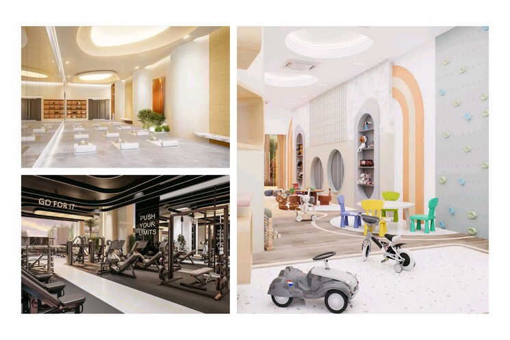 Living Room, savya-the-edition 3.5 Bedroom 3555 Sq.Ft. Apartment In Khanammet Hyderabad 9088370