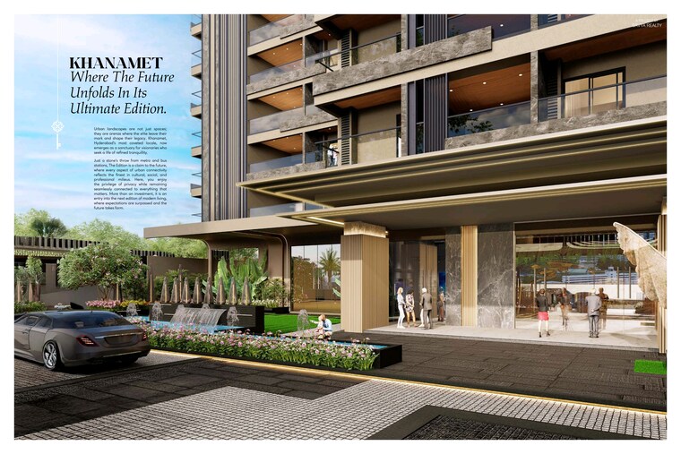 Exterior View, savya-the-edition 3.5 Bedroom 3555 Sq.Ft. Apartment In Khanammet Hyderabad 9088370