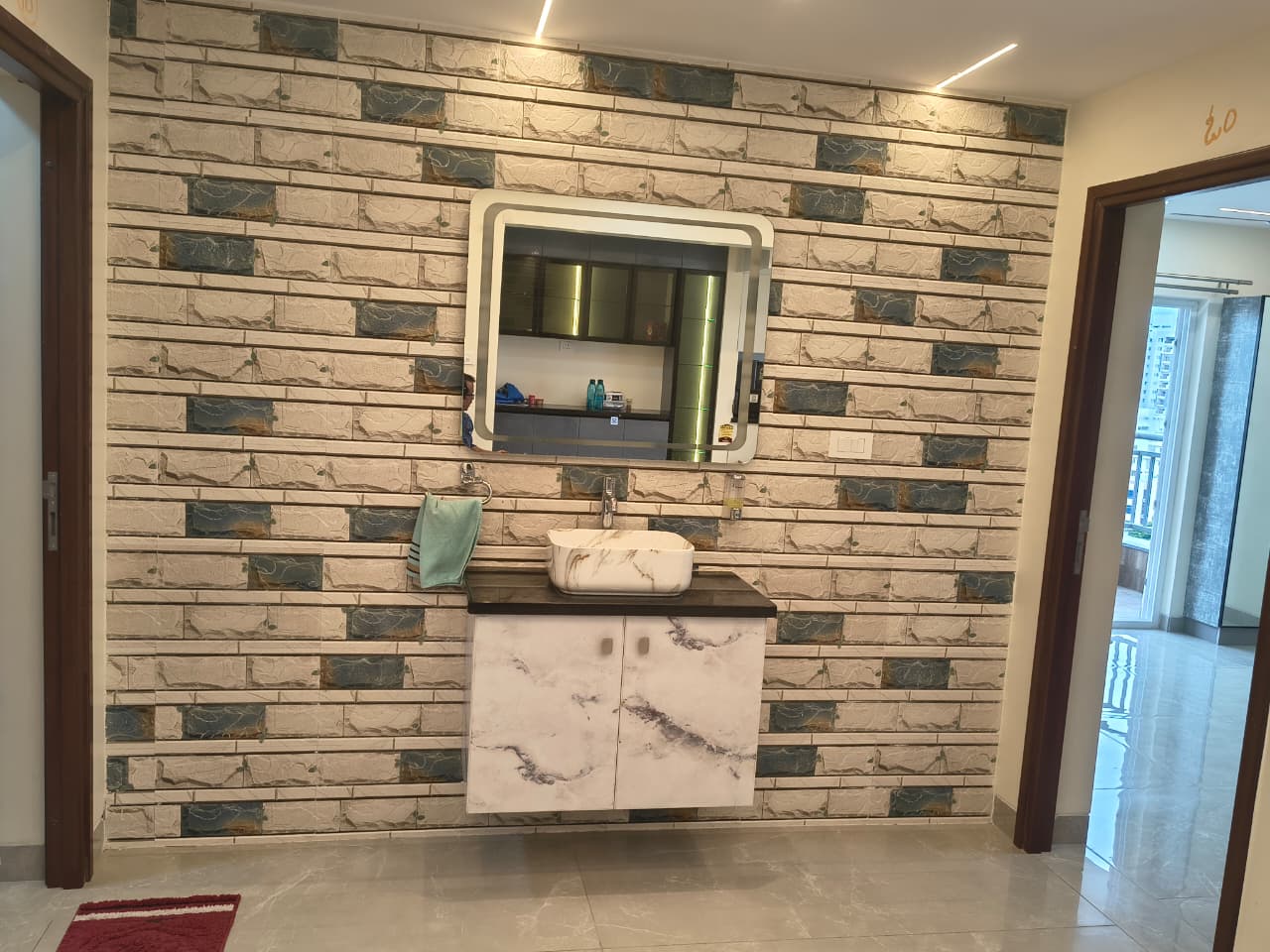 3 BHK + Pooja Room 1935 Sq.Ft. Apartment in Hallmark Skyrena