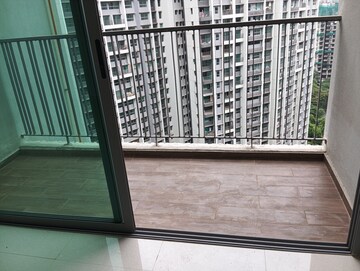 Balcony in 2 BHK Apartment at Kalpataru Immensa, Kolshet Road – for Rent
