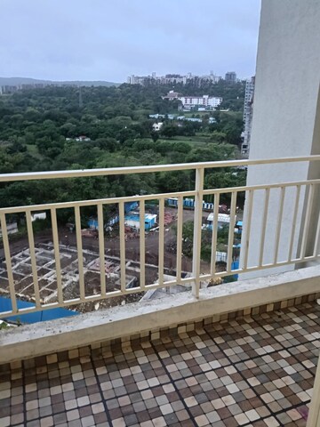 Balcony in 2 BHK Apartment at Majestique Mrugavarsha, Dhayari – for Rent