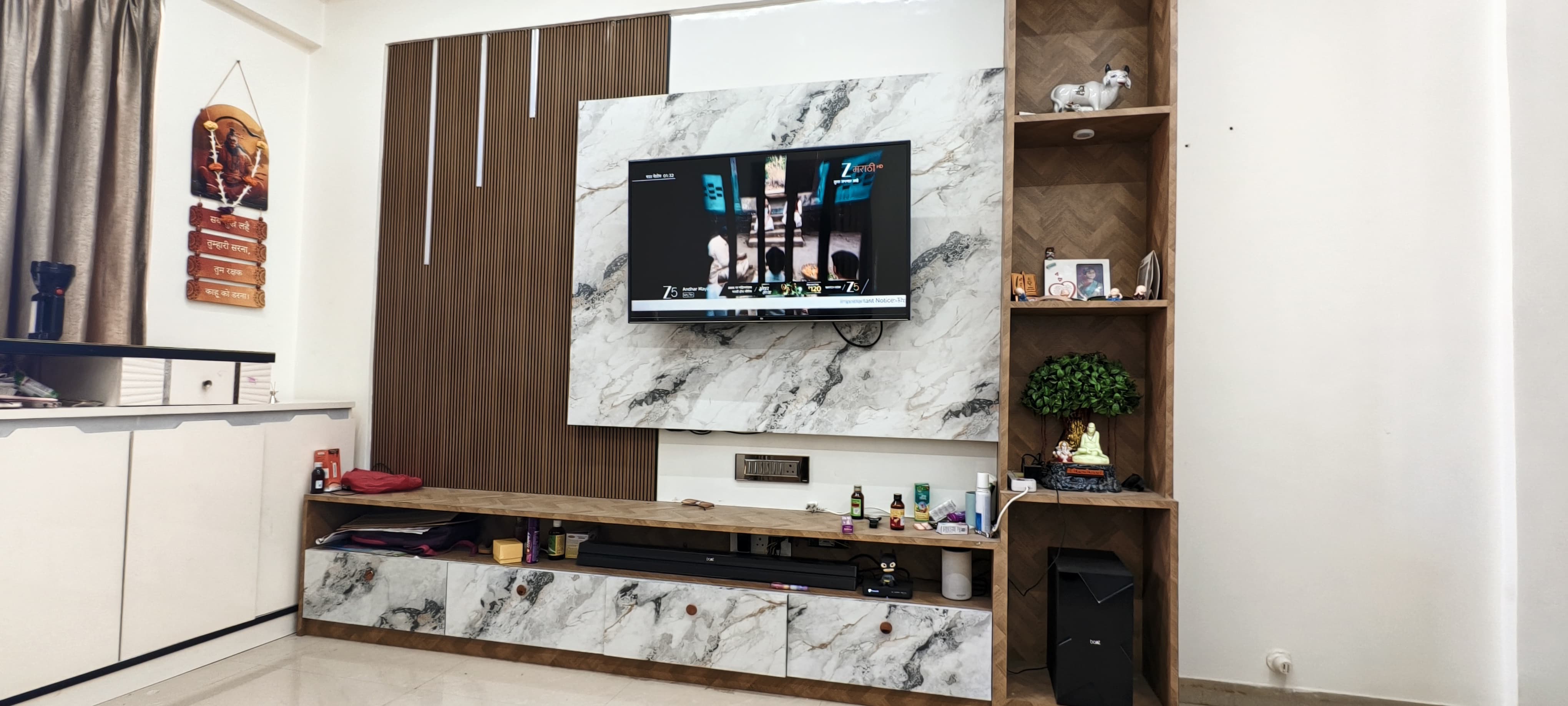 3 BHK + Pooja Room Apartment For Rent in Magarpatta Nanded City Sargam