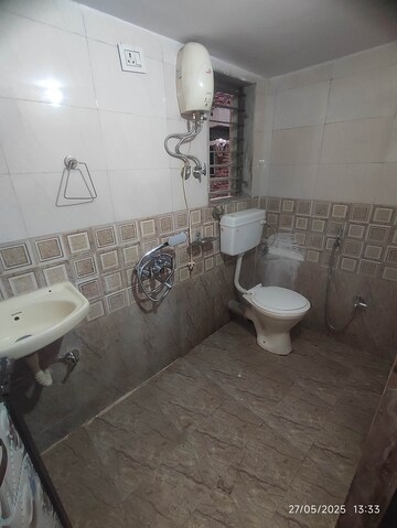 Bathroom in 2 BHK Apartment at Eric Star Heights, Virar West – for Rent