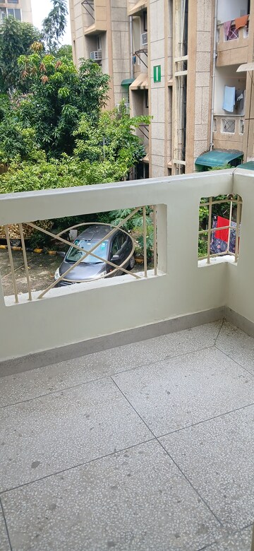 Balcony in 2 BHK Apartment at Shatabdi Rail Vihar, Sector 62 – for Rent
