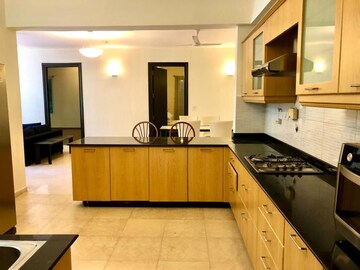 Kitchen in 3 BHK Apartment at Tulsi Apartments Ashok Nagar, Ashok Nagar – for Rent