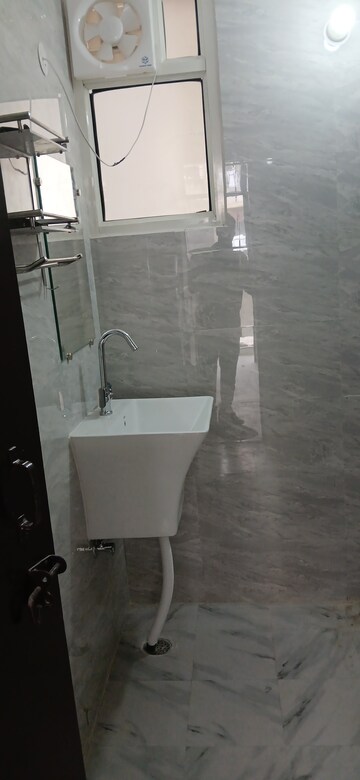 Bathroom in 2 BHK Apartment at Purvanchal PMO Apartments, Sector 62 – for Rent