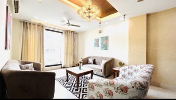 Living Room in 4 BHK Builder Floor at Defence Colony – for Rent