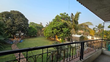 Balcony in 4 BHK Villa at Trupti Bungalows, Owale – for Rent
