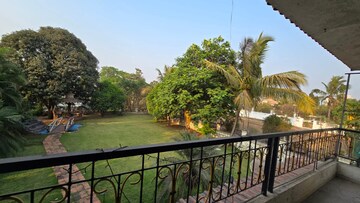 Balcony in 4 BHK Villa at Trupti Bungalows, Owale – for Rent