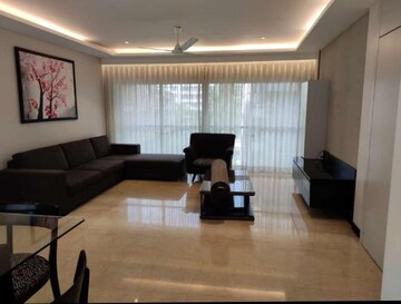 Living Room in 3 BHK Apartment at SSD Pali Palms, Bandra West – for Rent