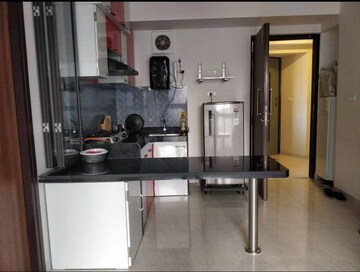 Kitchen in 2 BHK Apartment at Lodha Crown Quality Homes, Majiwada – for Rent