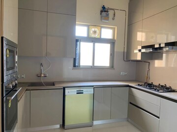 Kitchen in 3 BHK Apartment at One Hiranandani Park, Ghodbunder Road – for Rent