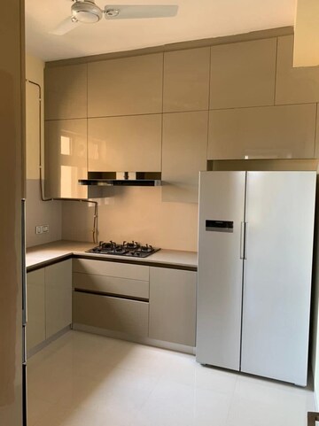 Kitchen in 3 BHK Apartment at One Hiranandani Park, Ghodbunder Road – for Rent