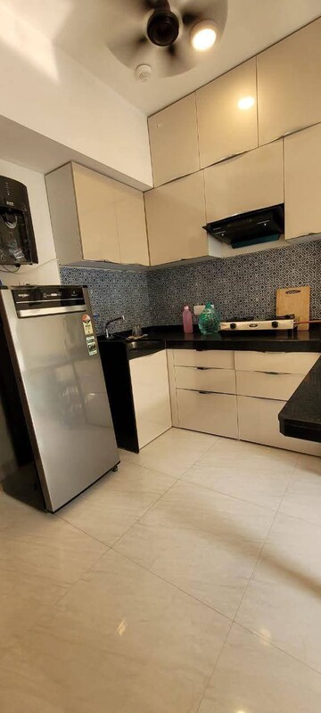 Kitchen in 1 BHK Apartment at Lodha Crown Quality Homes, Majiwada – for Rent