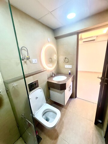 Bathroom in 3 BHK Apartment at Godrej Meridien, Sector 106 – for Rent