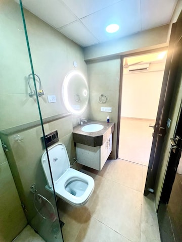 Bathroom in 3 BHK Apartment at Godrej Meridien, Sector 106 – for Rent