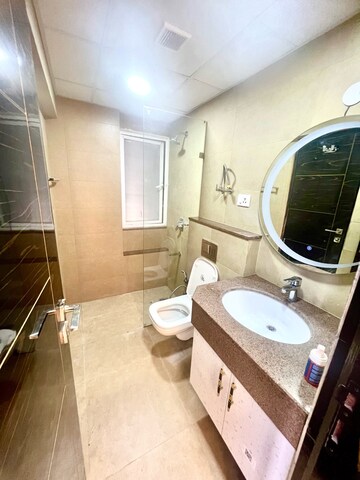 Bathroom in 3 BHK Apartment at Godrej Meridien, Sector 106 – for Rent