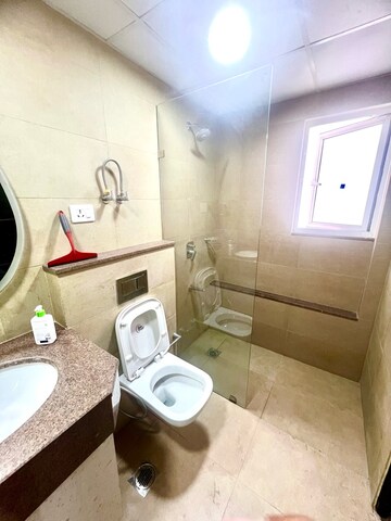 Bathroom in 3 BHK Apartment at Godrej Meridien, Sector 106 – for Rent