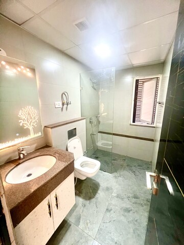 Bathroom in 3 BHK Apartment at Godrej Meridien, Sector 106 – for Rent