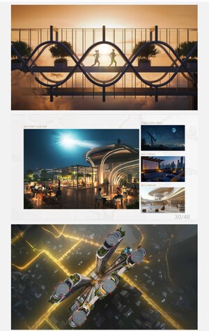 4 BHK Apartment – Exterior View View at MSN One, Kokapet - for Sale