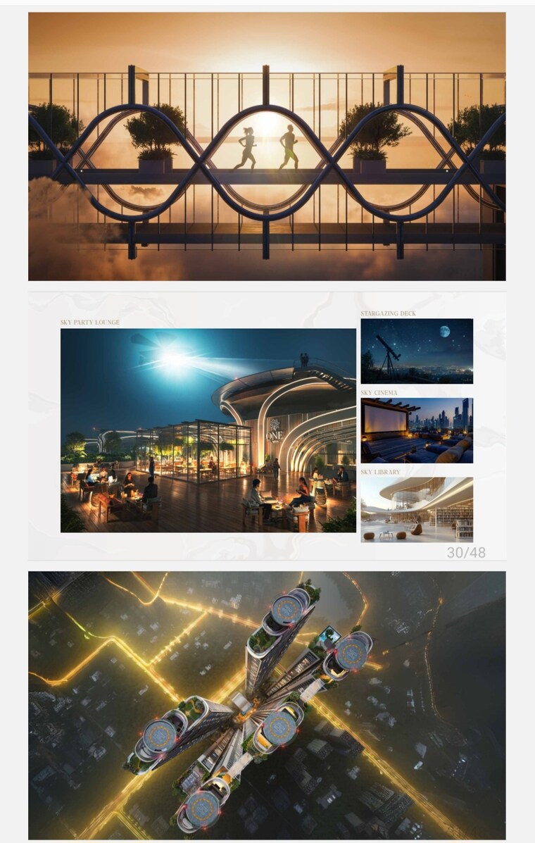 Exterior View, msn-one 4 Bedroom 7460 Sq.Ft. Apartment In Kokapet Hyderabad 9088640