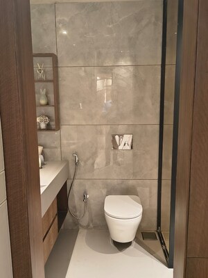 Bathroom in 2 BHK Apartment at Bhandup Subhakamana CHS, Bhandup East – for Sale