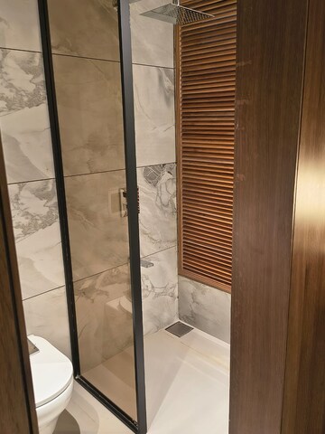 Bathroom in 2 BHK Apartment at Bhandup Subhakamana CHS, Bhandup East – for Sale