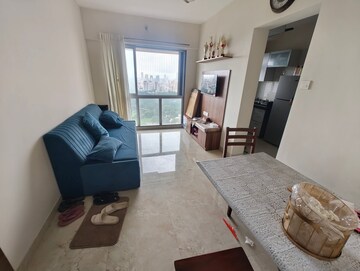 Living Room in 1 BHK Apartment at Sethia Imperial Avenue, Malad East – for Rent