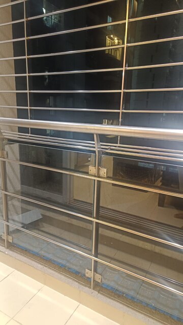 Balcony in 1 BHK Apartment at Bhairaav Goldcrest Residency, Ghansoli – for Rent