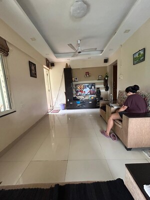 Living Room in 2 BHK Apartment at Marigold CHS Anand Nagar, Anand Nagar – for Sale