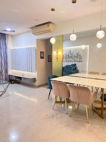 Team Area in 3 BHK Apartment at Lodha Splendora, Ghodbunder Road – for Rent