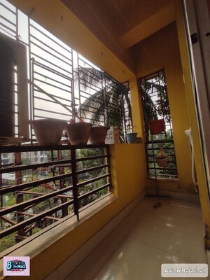 Balcony in 3 BHK Apartment at Shree Siddhi Vinayak Avion, New Town – for Sale
