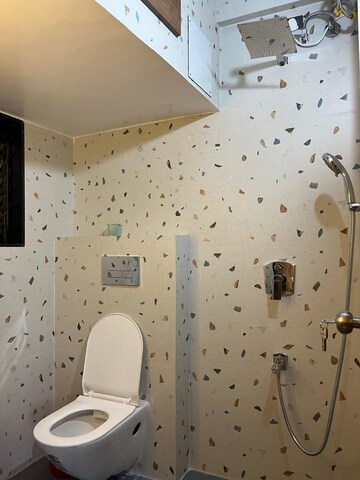 Bathroom in 3 BHK Apartment at Saguna More – for Rent