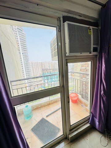 Balcony in 2.5 BHK Apartment at Aims Golf City, Sector 75 – for Rent