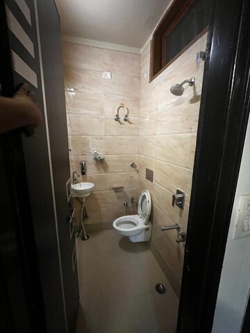 Bathroom in 3 BHK Builder Floor at Huda HBC Society, Sector 9 – for Sale