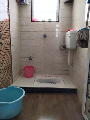 Bathroom in 2 BHK Apartment at Manorama Nagar CHS, Badlapur East – for Sale