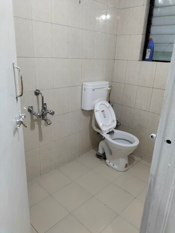 Bathroom in 2 BHK Apartment at Green Natraj Residency, Dhankawadi – for Rent