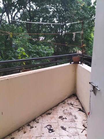 Balcony in 2 BHK Apartment at Green Natraj Residency, Dhankawadi – for Rent