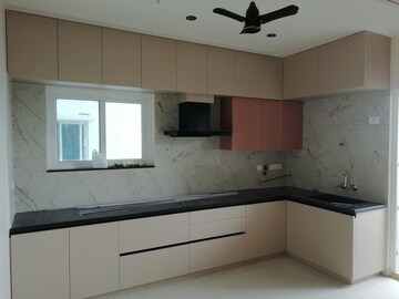 Kitchen in 3 BHK Apartment at Rajapushpa Provincia, Narsingi – for Rent