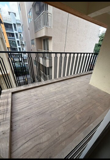 Balcony in 3 BHK Apartment at Satyam CHS Naupada, Naupada – for Rent