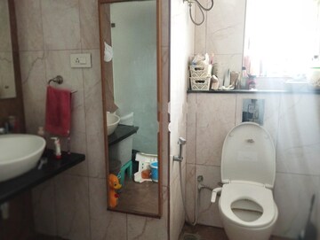 Bathroom in 3 BHK Apartment at SMR Vinay Iconia Hyderabad, Kondapur – for Sale