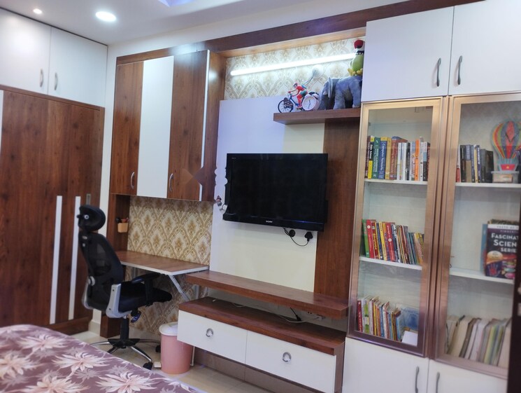 Living Room, sri-gayatri-tower 3 Bedroom 1803 Sq.Ft. Apartment In Nizampet Hyderabad 9088945