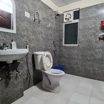Bathroom in 3 BHK Apartment at VVIP Addresses, Raj Nagar Extension – for Sale