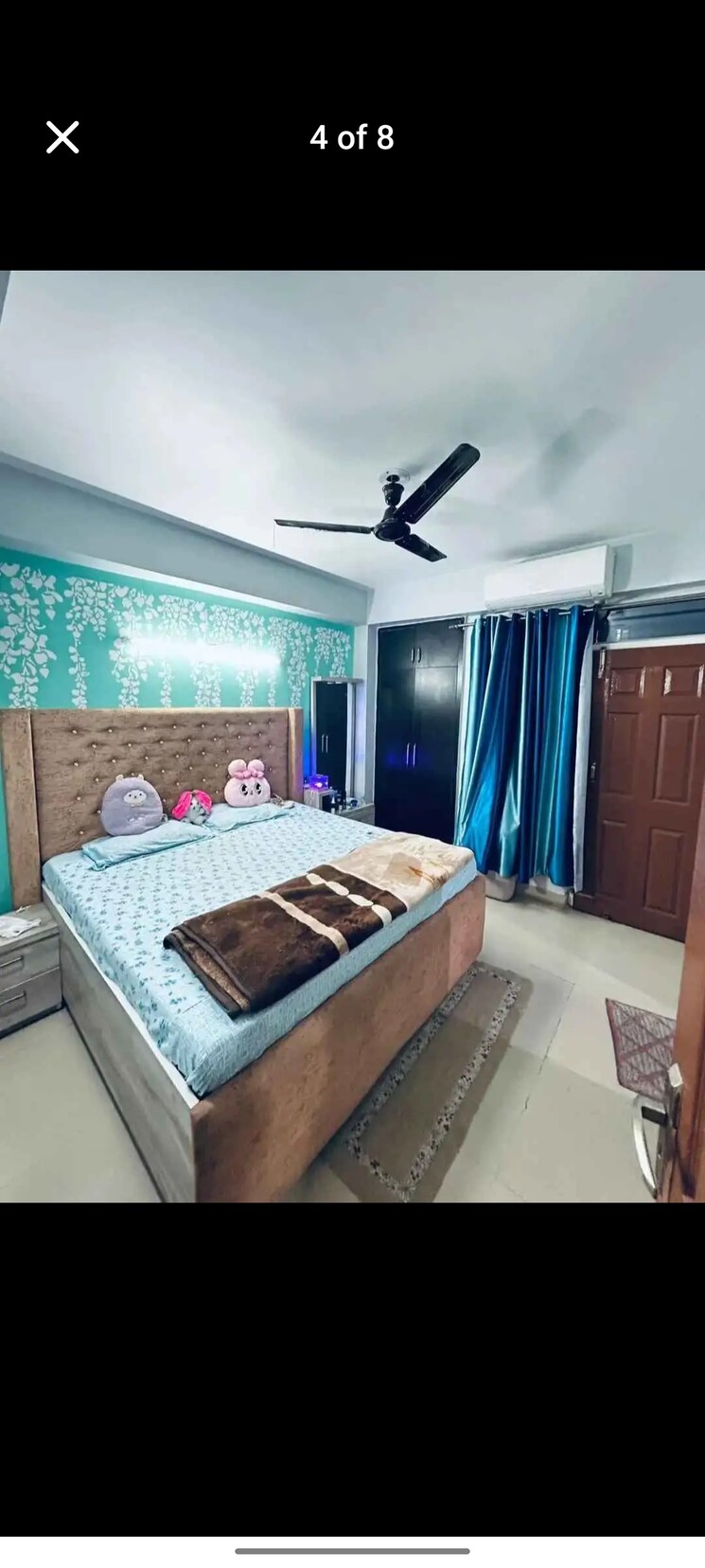 Bedroom, aims-golf-city 2 Bedroom 950 Sq.Ft. Apartment In Sector 75 Noida 9089025